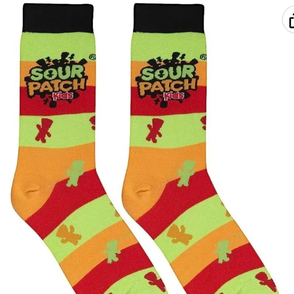CRAZY‎ SOCKS Sour Patch Kids Socks. Large